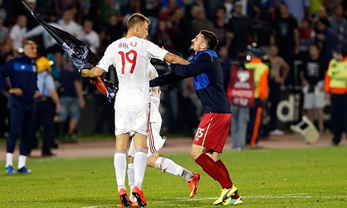 Albania, Serbia Euro 2016 qualifier abandoned