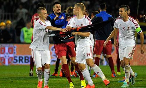 Albania summons Serbian envoy after sour football match