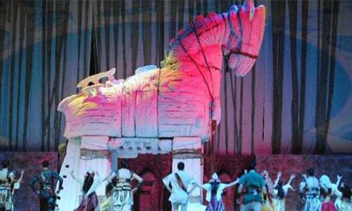 Legend of Troy tours with 'Fire of Anatolia'