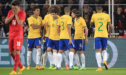Brazil beat Turkey in friendly match, 4-0