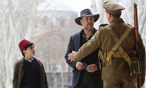Crowe directed and also stars in the movie, set in Turkey in 1919