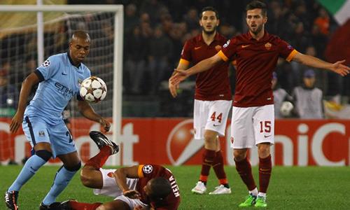 Manchester City topple Roma at Stadio Olimpico