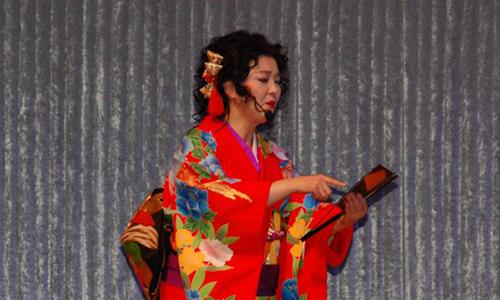 Japanese artist performs Ottoman frigate story in Turkey