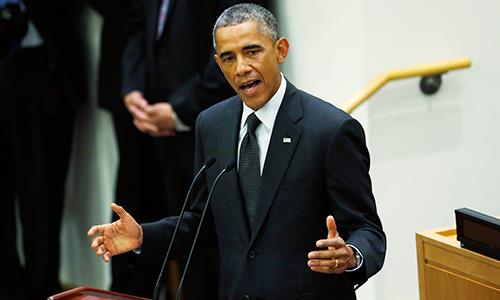 US President Barack Obama: 'Ebola must be a priority for the world'