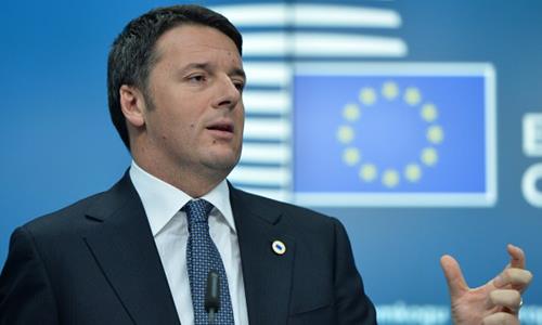 Italian PM Matteo Renzi slams ECB's austerity policies