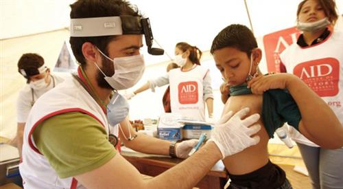 Turkish doctors providing health services in Nepal