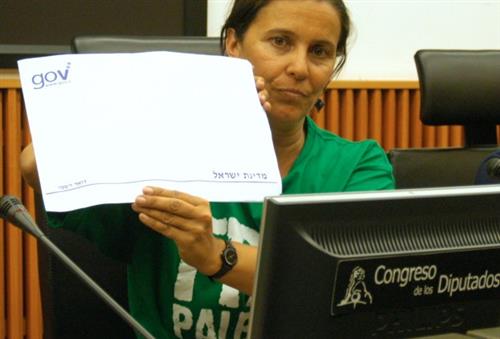 Spanish MEP Miranda Paz to sue Israel over incarceration